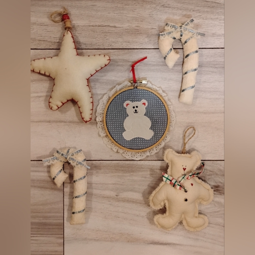 vintage handmade christmas ornaments